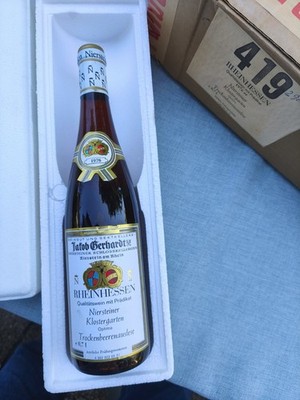 Niersteiner Klostergarten Optima  Trockenbeerenauslese 1976 Rheinhessen