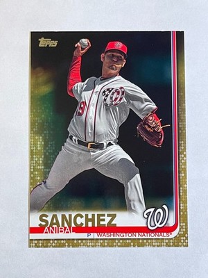 2019 Topps Update - Gold Parallel SP #ed /2019 - Anibal Sanchez #US176