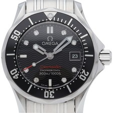 OMEGA Seamaster Diver 300M Quartz 28mm 8 Diamond 212.30.28.61.51.001 Stainle...