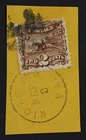 CKStamps: US Stamps Collection Scott#113 2c Pictorial Used on Piece