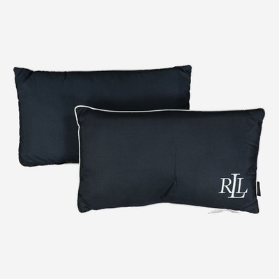 Ralph Lauren Kissen SET BLAU X2 H: 30cm. B: 57 cm Indoor/Outdoor Garten