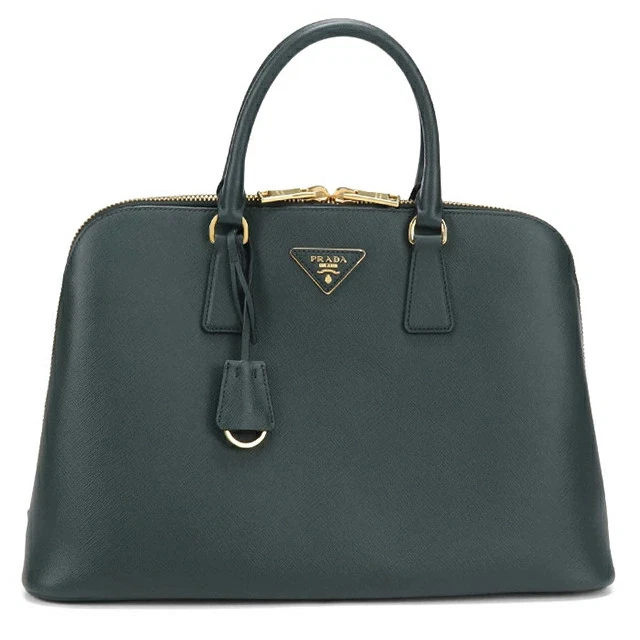 PRADA Leather Exterior Green Bags & Handbags for Women for sale - eBay