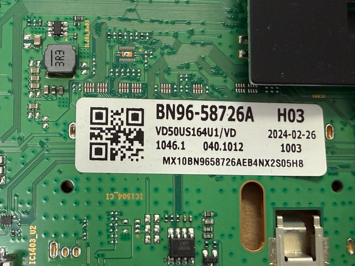 Samsung BN96-58726A Main Power Supply for UN50DU7200FXZA panel