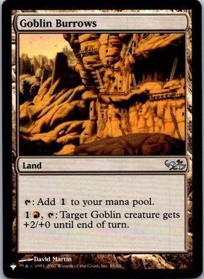 Goblin Burrows The List Reprints NM Normal