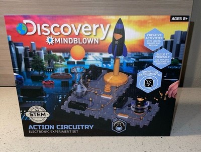 Discovery #MINDBLOWN Action Circuitry Electronic STEM Set Science Kit Experiment