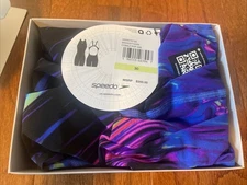New Speedo Women's LZR Pro 2.0 Open Back Tech Suit Swimsuit Size 30