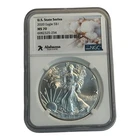 New Listing2020 NGC MS70 U.S. State Series Alabama American Silver Eagle 7A