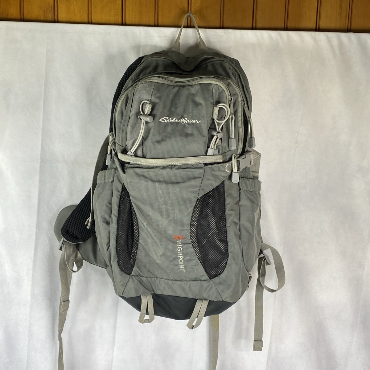 Eddie Bauer Highpoint 30l Gray Bag Backpack | eBay display picture 2