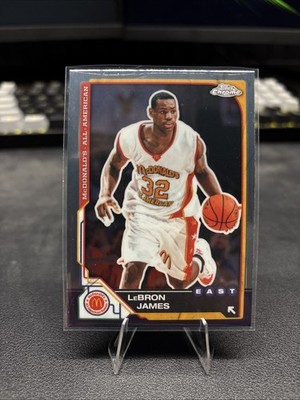 希少 Lebron James Topps Chrome ルーキーカード 2025-26 Topps Chrome LeBron James Refractor Basketball Border
