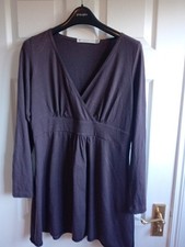 Untouched World Merino Wool Tunic Size L New Zealand mocha brown