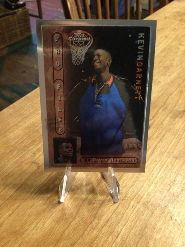 1996-97 Topps Chrome - Profiles Kevin Garnett #PF-15