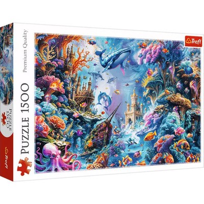 5900511262179 Puzzle 1500 Podowodny Świat 26217 Trefl