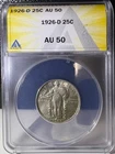 1926-D 25c Standing Liberty Quarter ANACS AU50 (013)