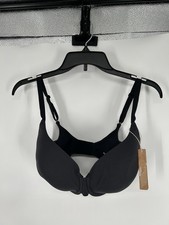 SKIMS Fits Everybody T Shirt Bra Padded Size 34DDD Onyx Full Coverage Wired
