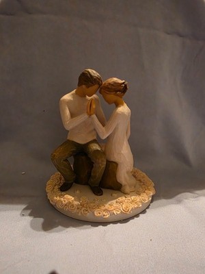 Willow Tree Around You CAKE TOPPER By Susan Lordi Hand-Painted #27342 Demdaco 5 