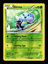 Illumise 18/160 Reverse Holo Common Primal Clash Pokemon 2015 LP Komiya