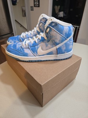 Size 9 - Nike SB Dunk High Cloud Japan Release Only VERY CLEAN CONDITION 