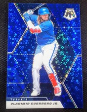 2021 Panini Mosaic - Vladimir Guerrero Jr. #78 Quick Pitch Blue Mosaic Prizm /85