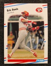1988 Fleer (Set Break) #231 Eric Davis