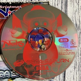 **ORIGINAL LAUNCH SLEEVE VERSION** Christmas NiGHTS into Dreams Sega Saturn PAL