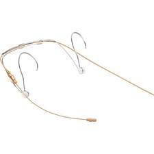 Shure DuraPlex DH5 Headset Microphone, TA4F Connector, Tan