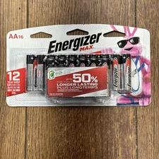 Energizer MAX AA Batteries 16pk - Alkaline Battery