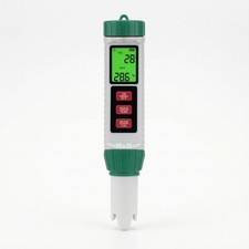 Testeur pH TDS EC Portable Testeur 4 En 1 Étanche pour Aquariophiles,