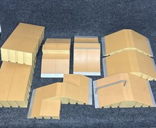 Tech Deck Spin Master Ramps Skate Park 16 Piece Set Used -2009