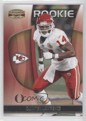 2009 Donruss Gridiron Gear Silver O's 38/250 Quinten Lawrence #184 Rookie RC 0u7