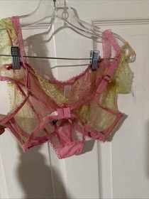 Agent Provocateur Set Shelsie Pink Green Size 2/32D