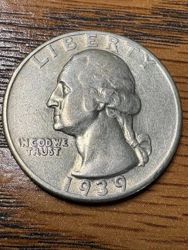 1939-S Washington Quarter — photo from the most recent tracked eBay sale