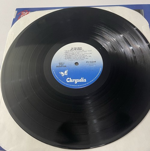 Pat Benatar - In The Heat Of The Night Vinyl LP - 1979 - Chrysalis FV 41236 NM - Picture 6 of 7