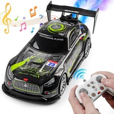 1:16 Alloy Drift RC Car - 4WD Remote Control Car Featuring Stunning LED Lights