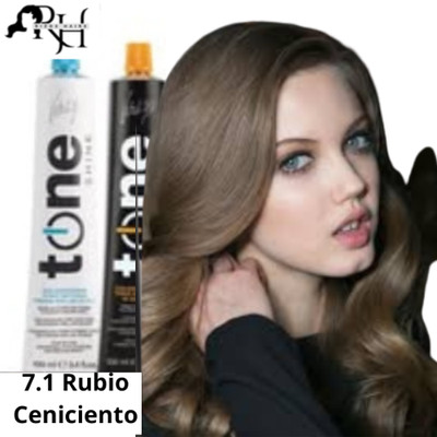 Tinte Vitality's Tone 7.1 Rubio Ceniciento semi permanente sin amoniaco  Intense