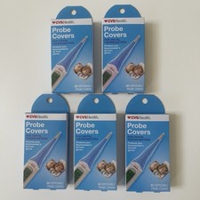 5 CVS Probe Covers For Digital Thermometers Protects Orally/Rectally 30ct