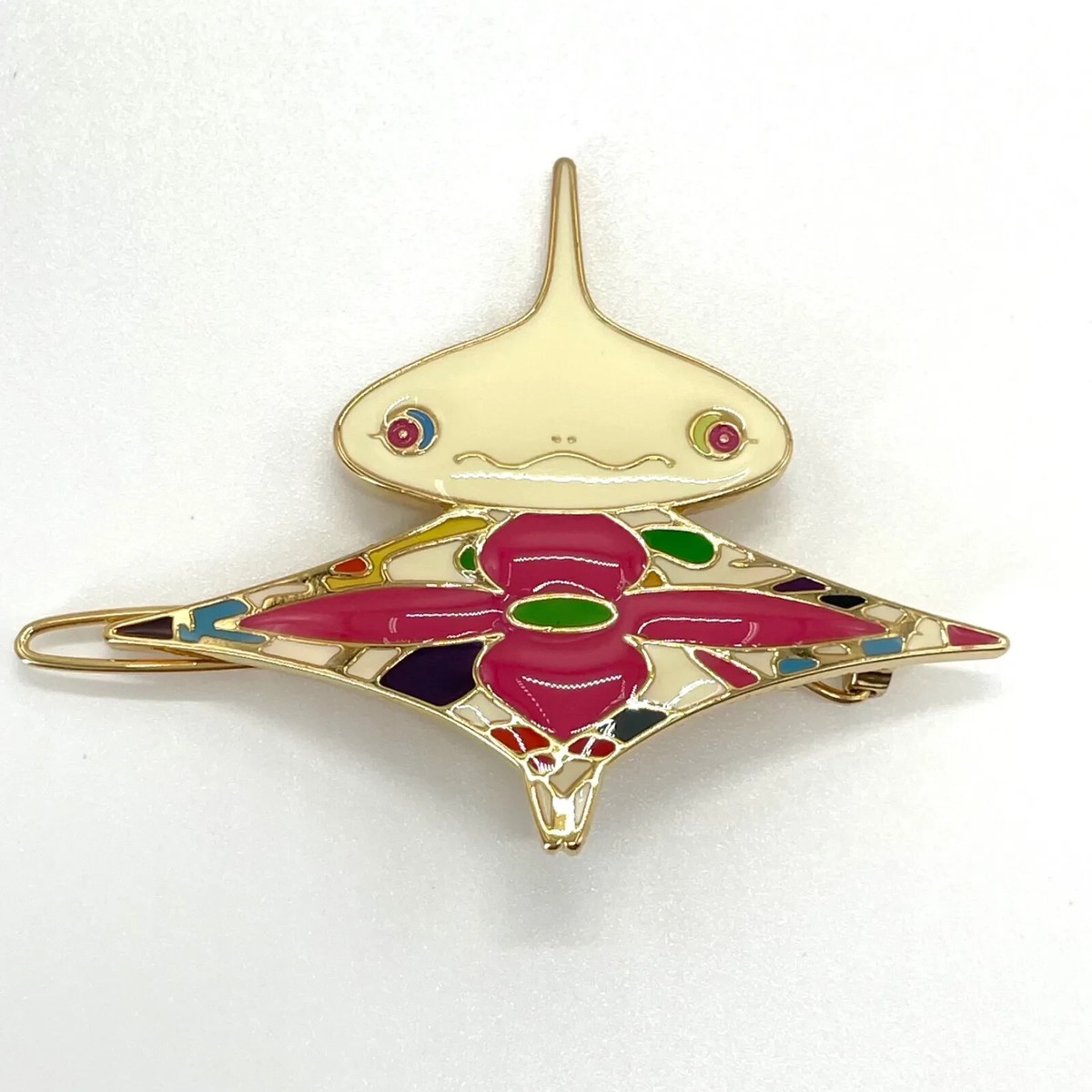 LOUIS VUITTON x Takashi Murakami Characters Barrette 3 types
