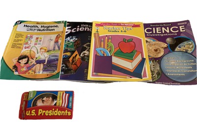 homeschool grade 6 workbook lot of 4 mailbox science health worksheets teacher ebay