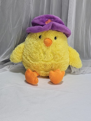 Yellow Baby Chick Spring Easter Stuffed Plush Animal Toy 2018 Animal Adventure - Picture 3 of 9