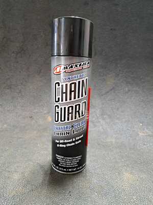 MAXIMA RACING SYNTHENTIC CHAING GUARD OFF ROAD ON ROAD 14 OZ CAN 77920
