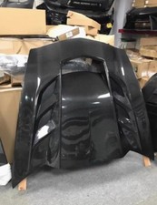 Carbon Fiber Engine Bonnet Hood 1 Piece For Corvette Chevrolet 2014-2019