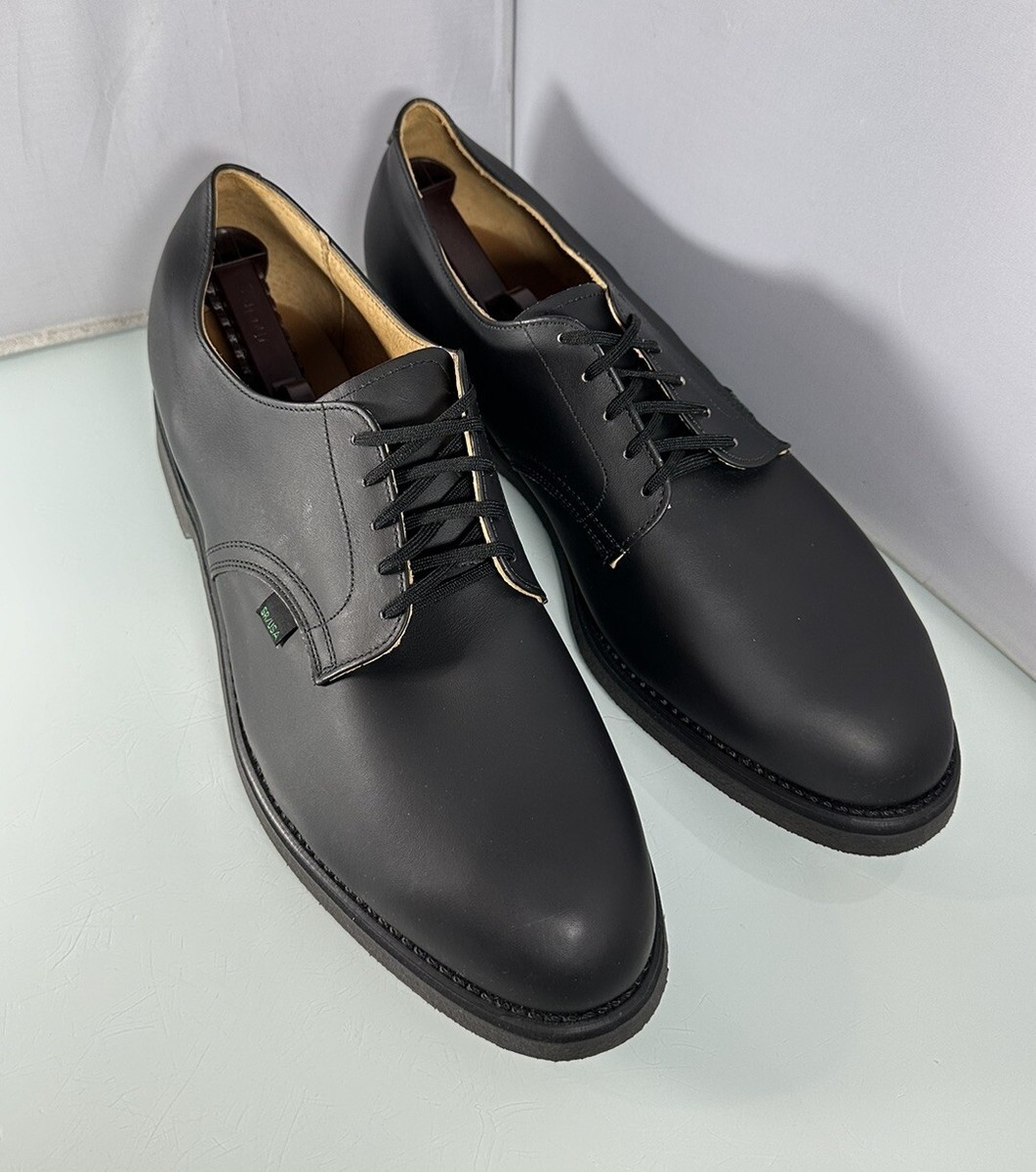Work America SR/USA USPS Postal Worker Shoes Black Leather Men