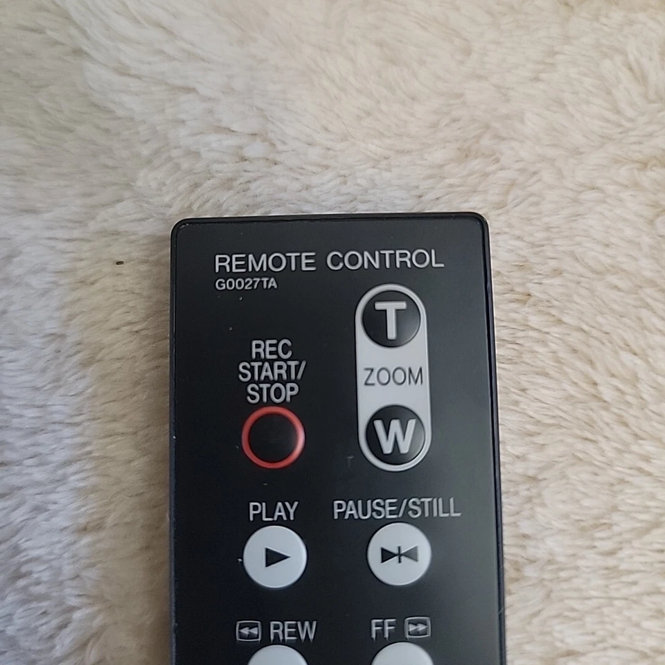 Sharp G0027TA Camcorder Replacement Wireless Controller Remote Control in Black - Image 2 of 4