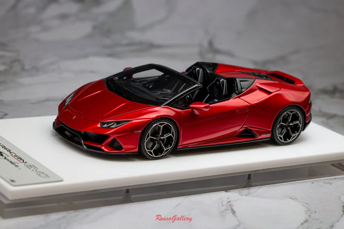 New 1/43 Make Up Eidolon Lamborghini Huracan EVO Spyder 2019 Red EM522B
