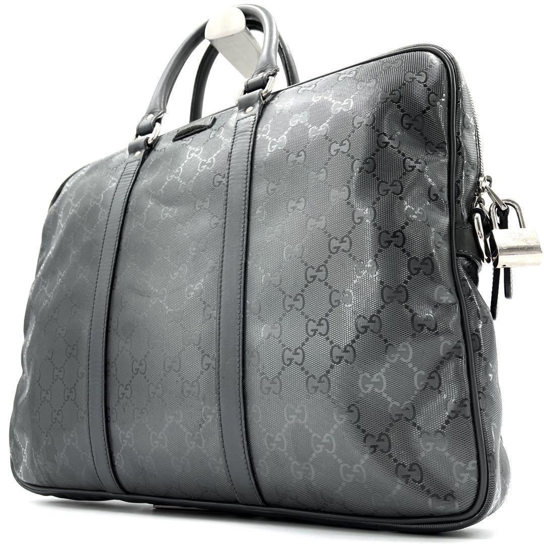 Gucci Business Bag Imprime GG Logo Plate A4 Gray | eBay Gucci Business Bag Imprime GG Logo Plate A4 Gray | eBay