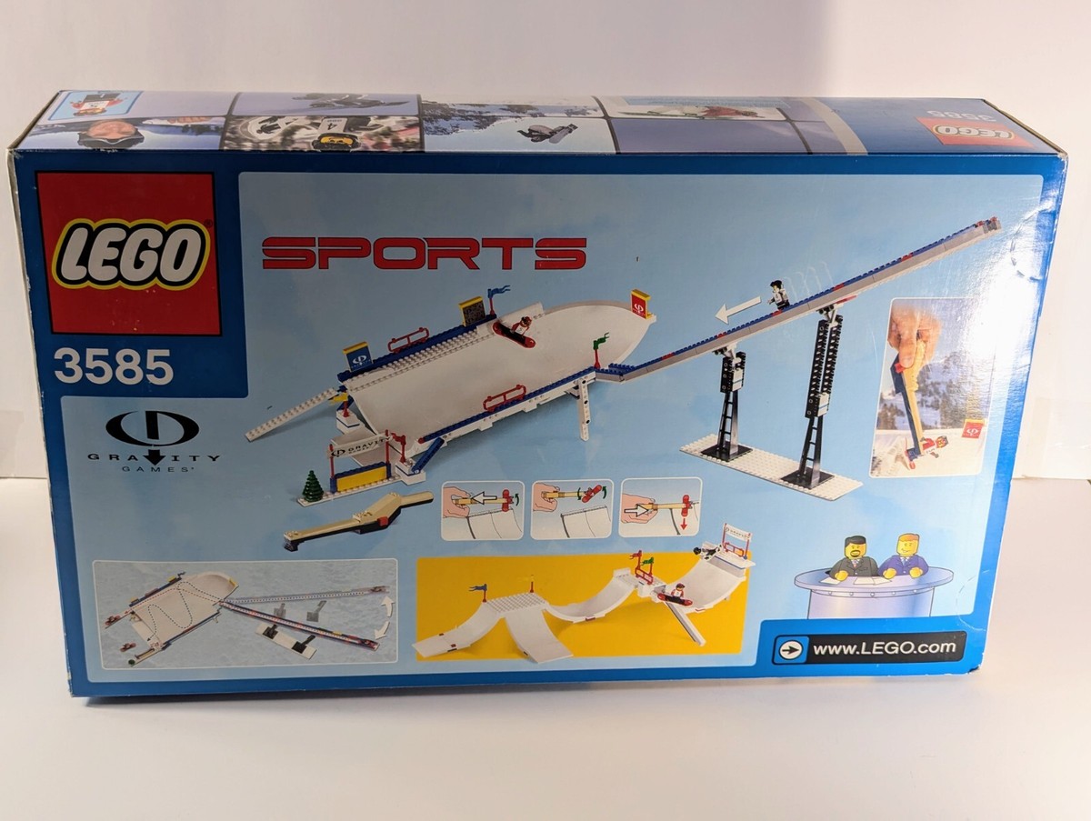 LEGO Sports Gravity Games 3585 Snowboard Super Pipe New Sealed