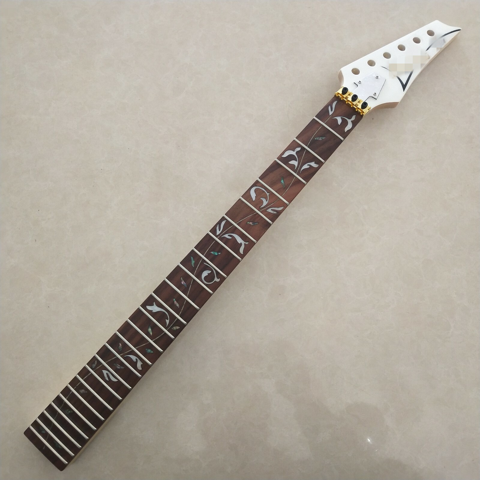 Ibanez Electric Guitar Neck Replacement 24 Fret Rosewood Fretboard Vine