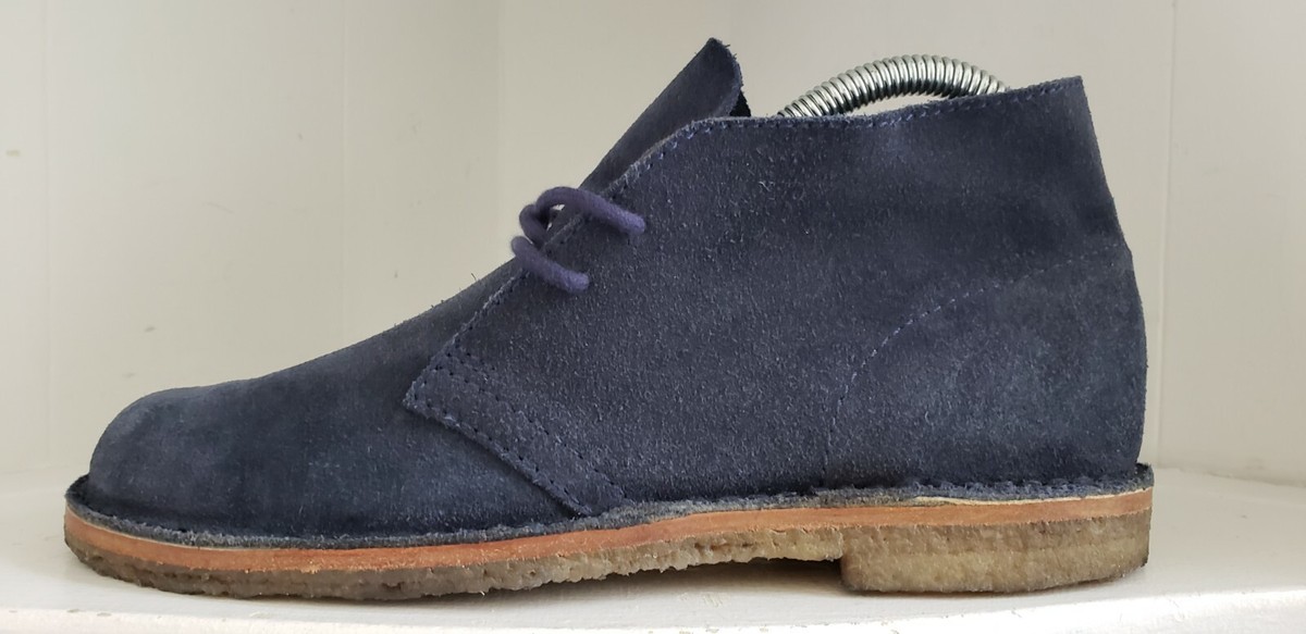 Brooks Brothers Navy Suede Chukka Boots Brooks Brothers Suede Boots for Men for Sale | Shop New  main image 2