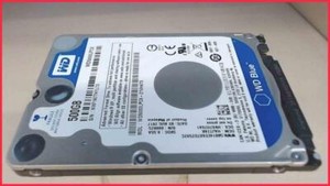 HDD Festplatte 2,5" 500GB 5400RPM 16MB Western Digital WD5000LPCX (6536h)