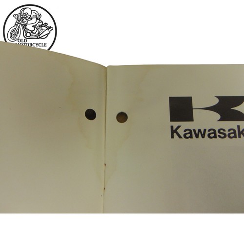 1977 77 KAWASAKI KZ1000-B1 LTD ASSEMBLY PREPARATION MANUAL 99964-0012-01 - Picture 6 of 10