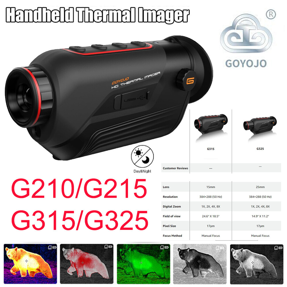 Cámara infrarroja mira telescópica monocular cámara termográfica G315/G325 IR 384*288
